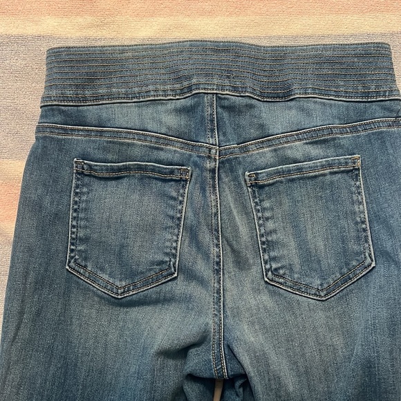 NYDJ not your daughter jeans denim blue size 2 wide leg - Picture 2 of 5